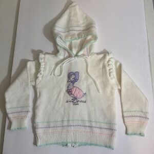 Vintage Beatrix Potter Quiltex Jemima Puddle Duck Baby Girls Sweater Size 24 Mo‎